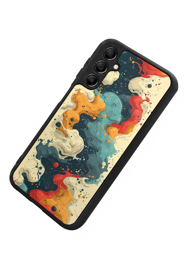 Samsung Galaxy A14 Uyumlu Abstract Tasarımlı Glossy Premium Kılıf
