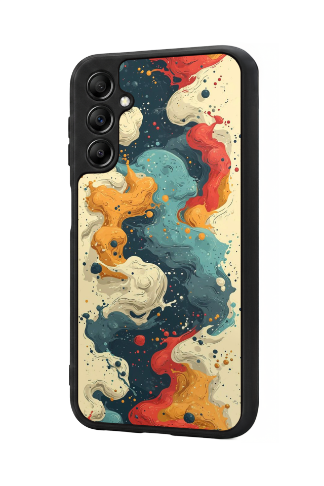 Samsung Galaxy A14 Uyumlu Abstract Tasarımlı Glossy Premium Kılıf