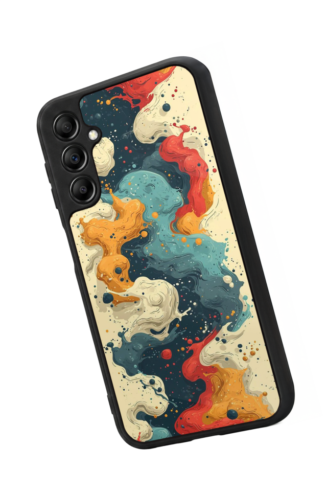 Samsung Galaxy A14 Uyumlu Abstract Tasarımlı Glossy Premium Kılıf