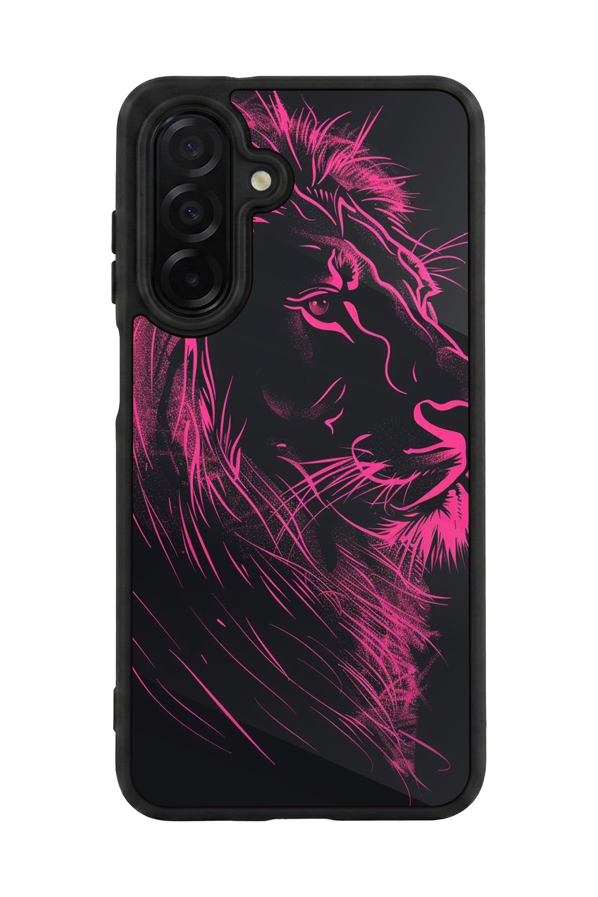 Samsung Galaxy A26 Uyumlu Aslan Tasarımlı Glossy Premium Kılıf