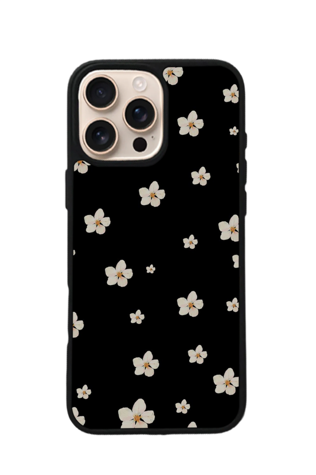 iPhone 15 Pro Max Uyumlu Cicek Tasarımlı Glossy Premium Kılıf