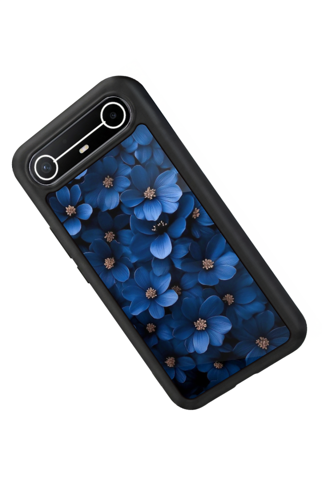 Tecno Spark Slim 5G Uyumlu Cicek Tasarımlı Glossy Premium Kılıf