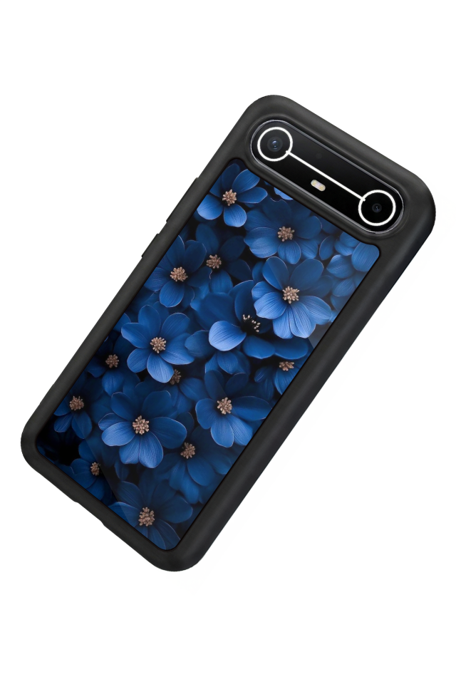Tecno Spark Slim 5G Uyumlu Cicek Tasarımlı Glossy Premium Kılıf