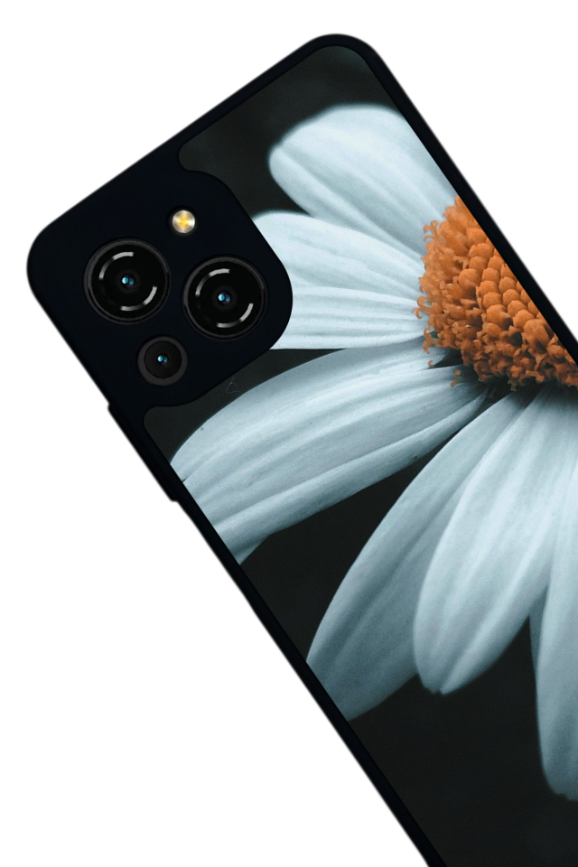 Reeder S23 Pro Max Uyumlu Cicek Tasarımlı Glossy Premium Kılıf