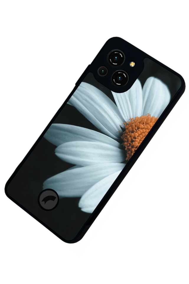 Reeder S23 Pro Max Uyumlu Cicek Tasarımlı Glossy Premium Kılıf