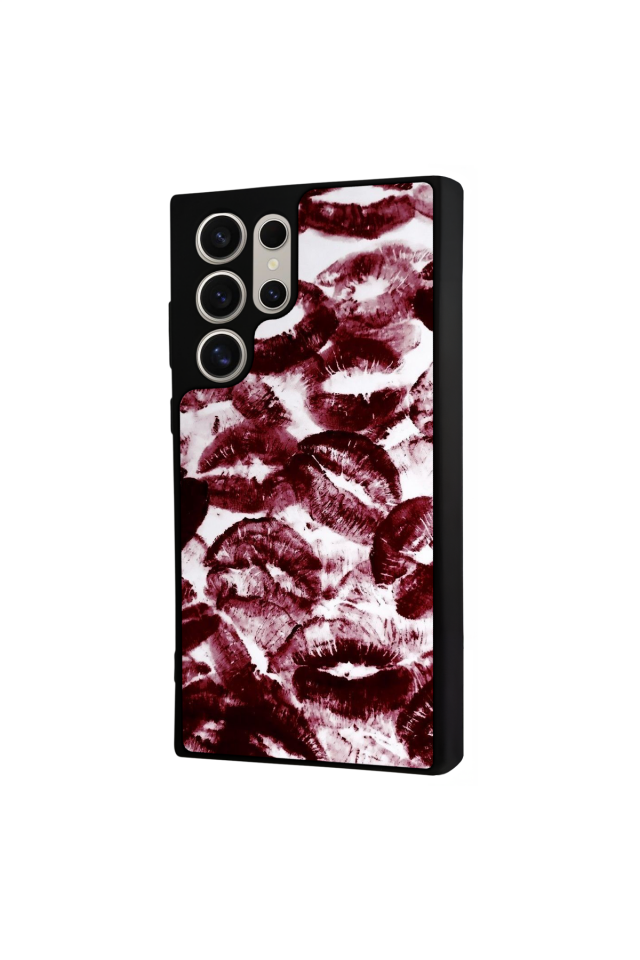 Samsung Galaxy S22 Ultra Uyumlu Dudak Tasarımlı Glossy Premium Kılıf