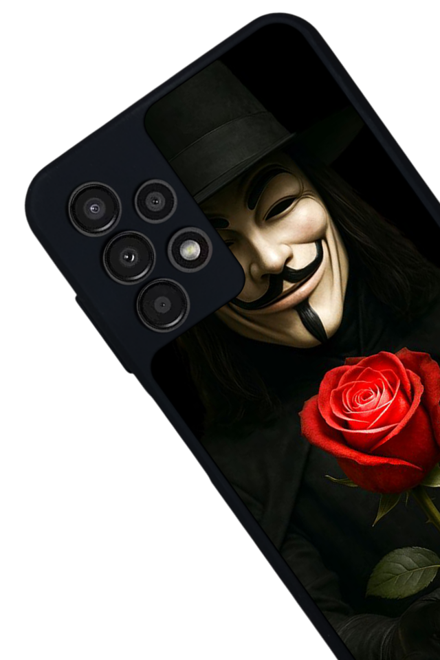 Samsung Galaxy A13 Uyumlu Vendetta Tasarımlı Glossy Premium Kılıf