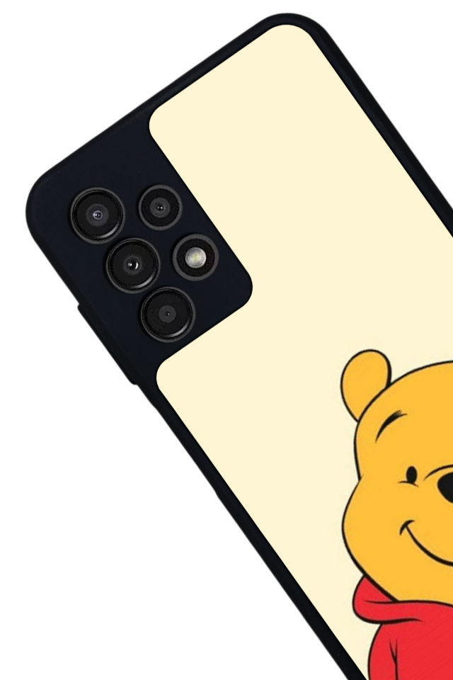 Samsung Galaxy A23 Uyumlu Winnie Tasarımlı Glossy Premium Kılıf
