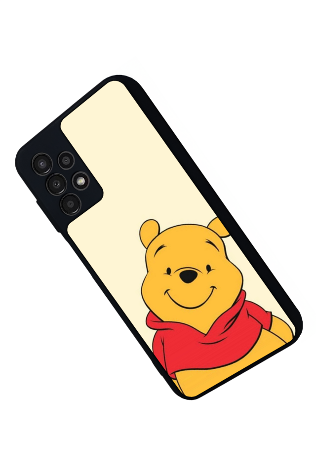Samsung Galaxy A23 Uyumlu Winnie Tasarımlı Glossy Premium Kılıf