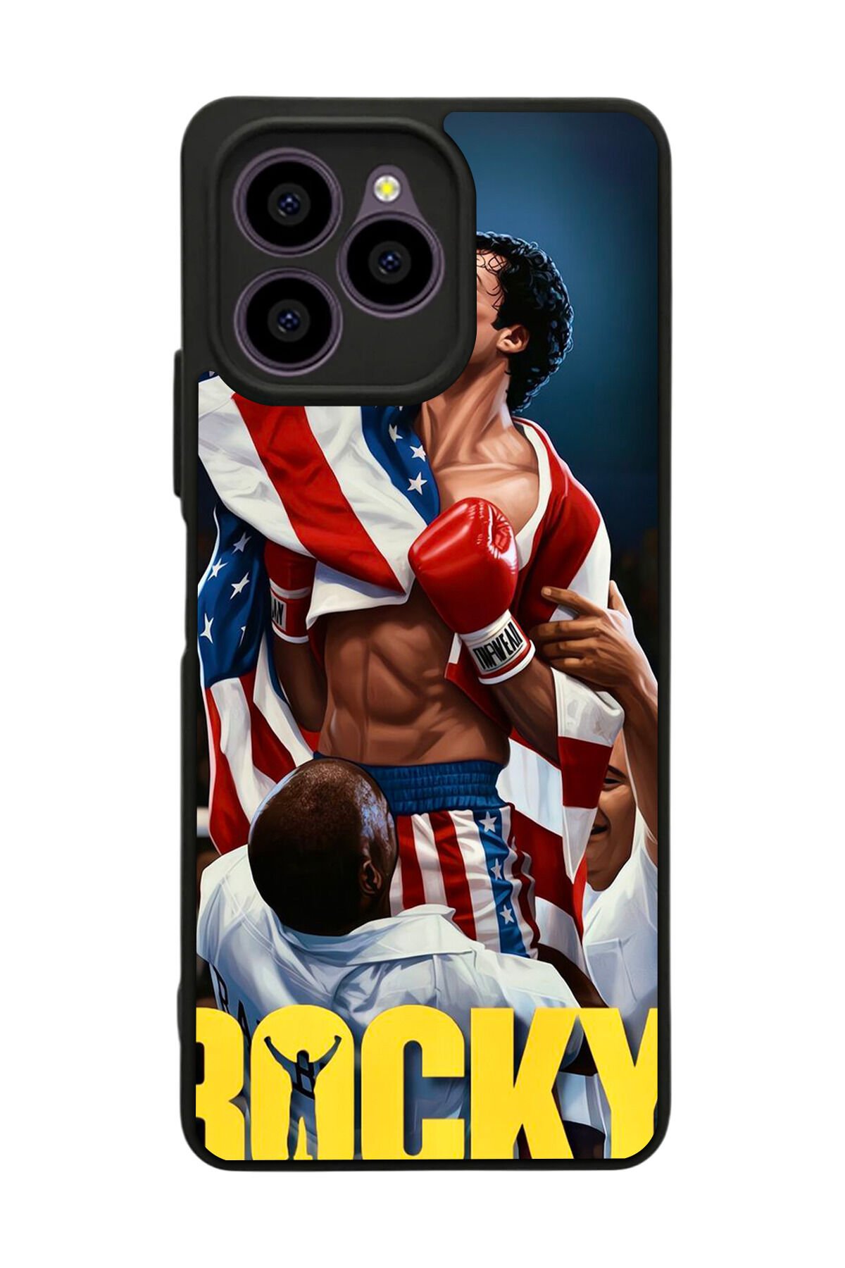 Omix X6 Uyumlu Rocky Tasarımlı Glossy Premium Kılıf