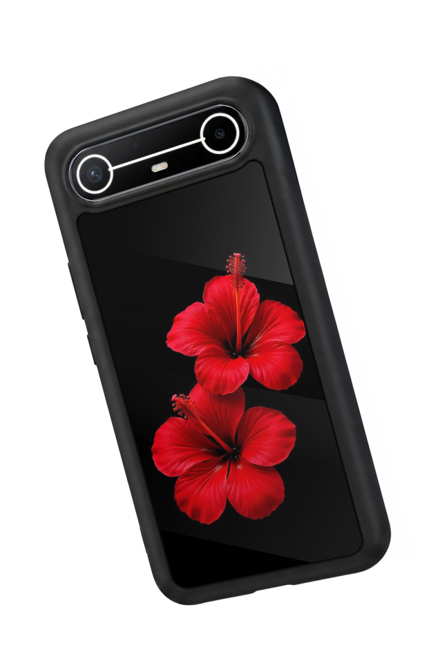 Tecno Spark Slim 5G Uyumlu Cicek Tasarımlı Glossy Premium Kılıf