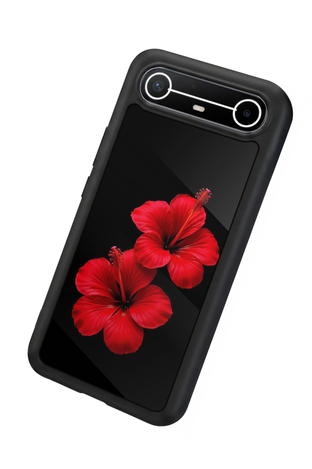 Tecno Spark Slim 5G Uyumlu Cicek Tasarımlı Glossy Premium Kılıf