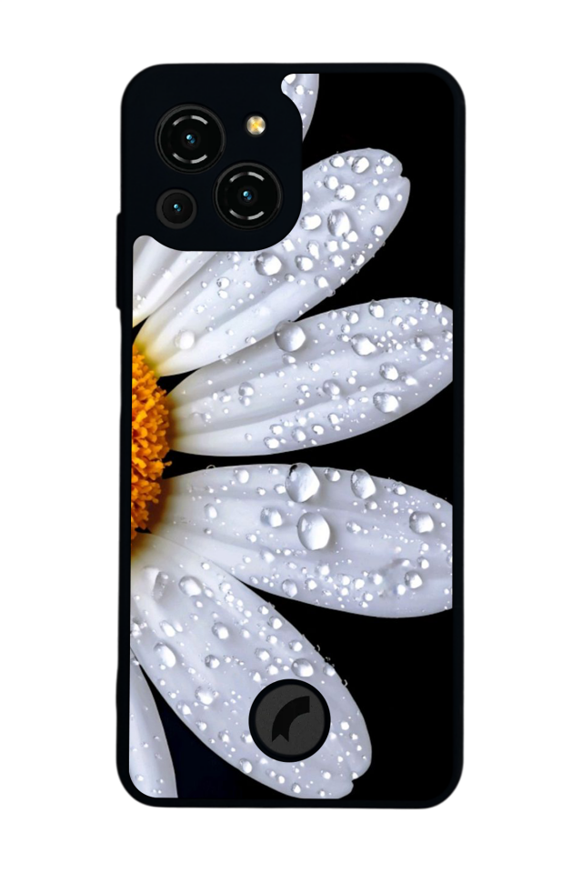 Reeder S23 Pro Max Uyumlu Cicek Tasarımlı Glossy Premium Kılıf