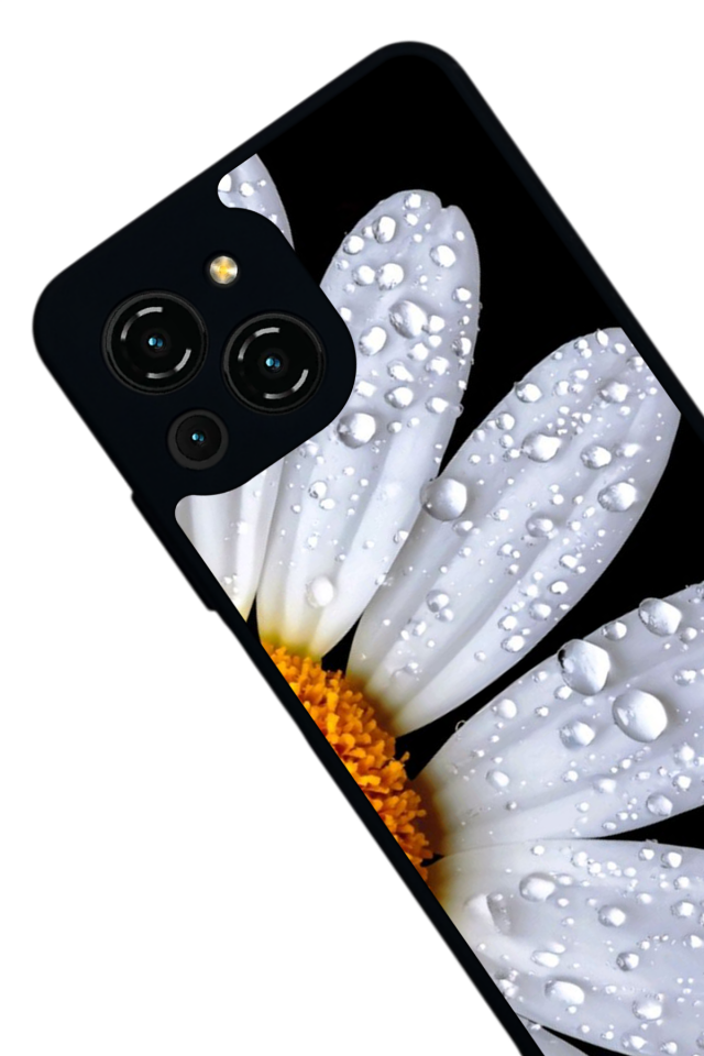 Reeder S23 Pro Max Uyumlu Cicek Tasarımlı Glossy Premium Kılıf