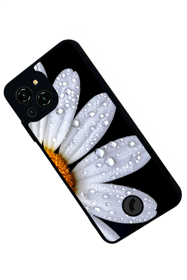 Reeder S23 Pro Max Uyumlu Cicek Tasarımlı Glossy Premium Kılıf