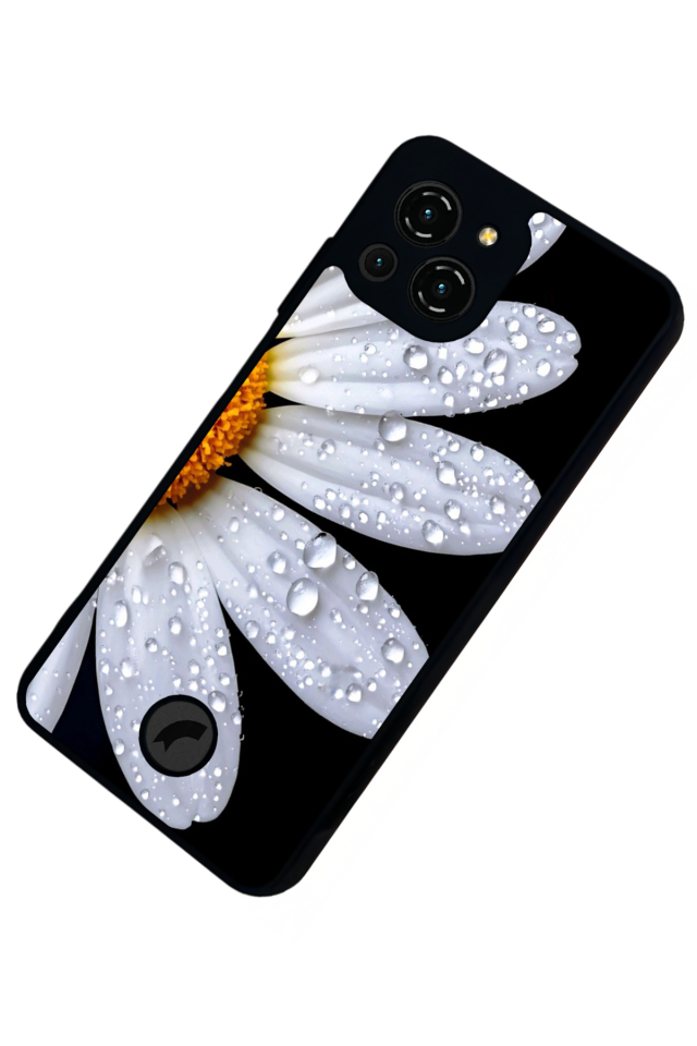 Reeder S23 Pro Max Uyumlu Cicek Tasarımlı Glossy Premium Kılıf