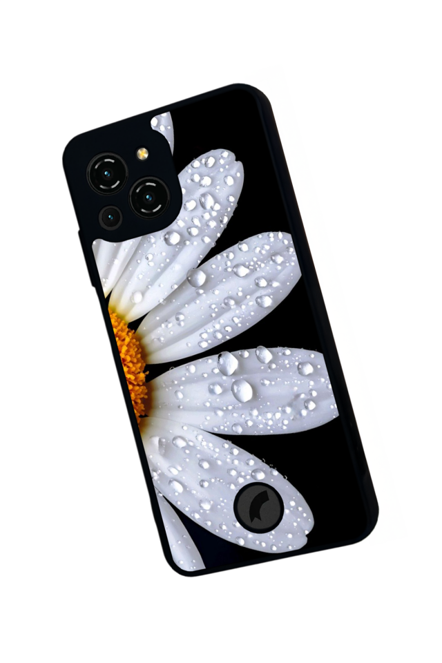 Reeder S23 Pro Max Uyumlu Cicek Tasarımlı Glossy Premium Kılıf