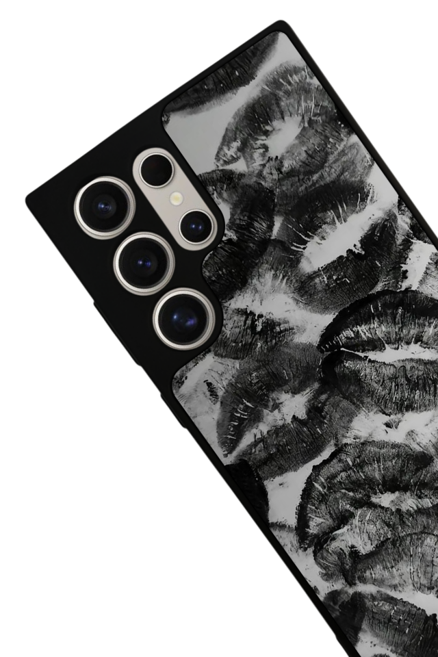 Samsung Galaxy S22 Ultra Uyumlu Dudak Tasarımlı Glossy Premium Kılıf