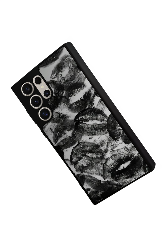 Samsung Galaxy S22 Ultra Uyumlu Dudak Tasarımlı Glossy Premium Kılıf