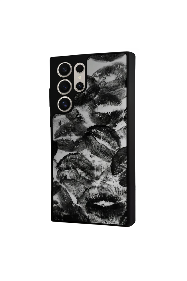 Samsung Galaxy S22 Ultra Uyumlu Dudak Tasarımlı Glossy Premium Kılıf