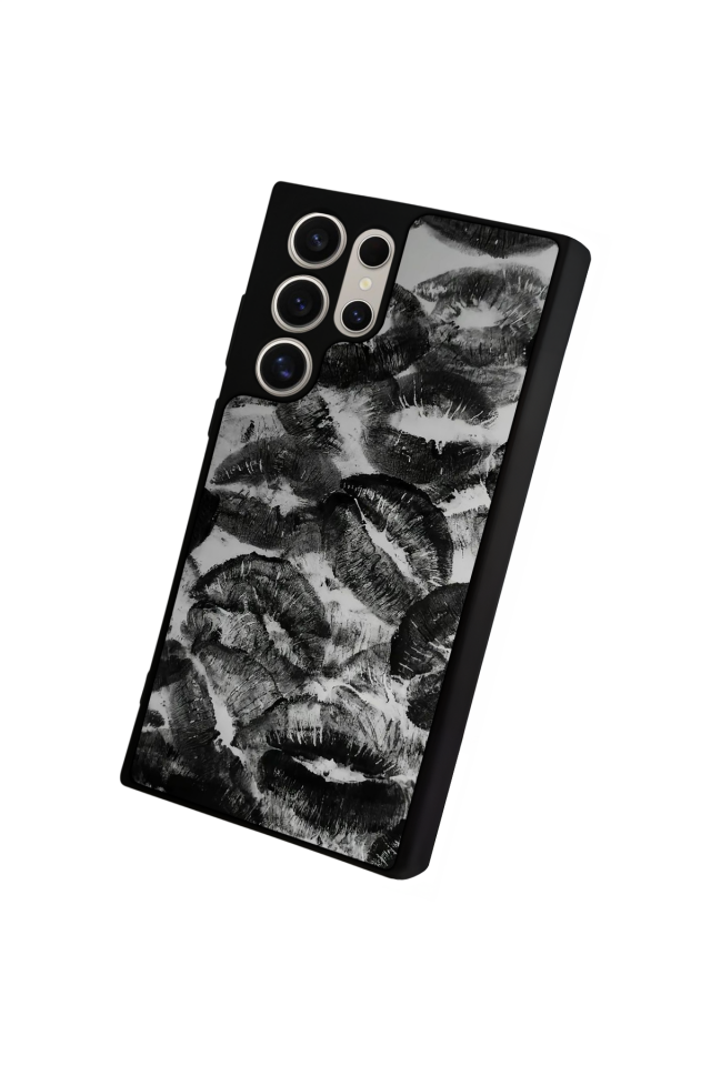 Samsung Galaxy S22 Ultra Uyumlu Dudak Tasarımlı Glossy Premium Kılıf