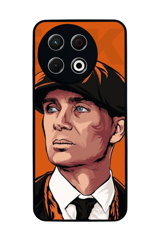 Tecno Spark 30 Pro Uyumlu Peaky Blinders Tasarımlı Glossy Premium Kılıf