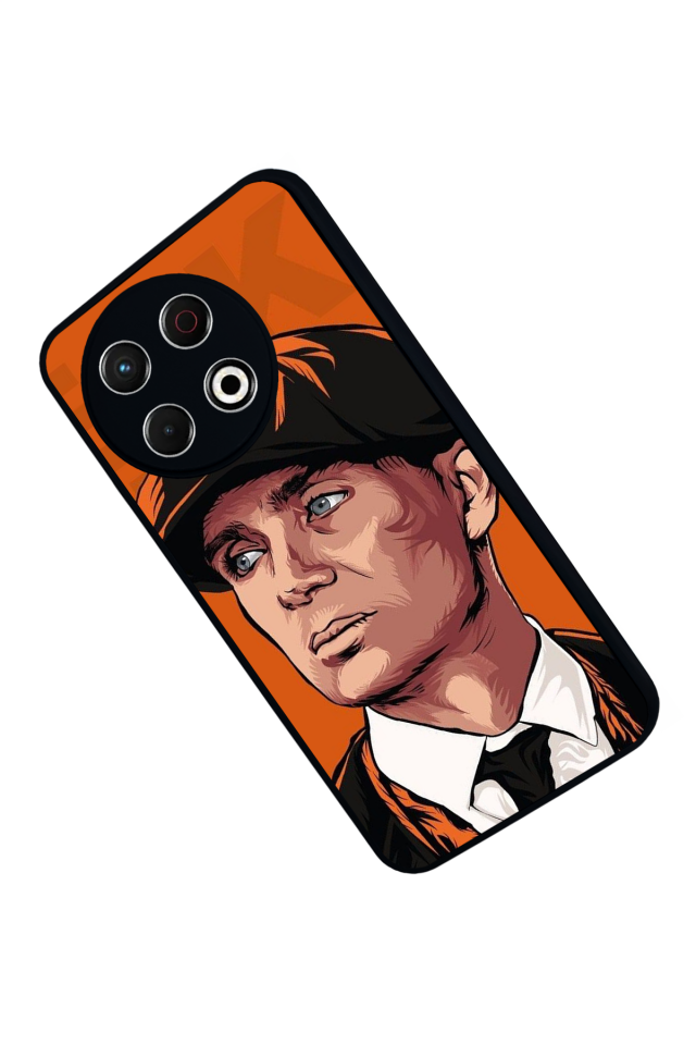 Tecno Spark 30 Pro Uyumlu Peaky Blinders Tasarımlı Glossy Premium Kılıf