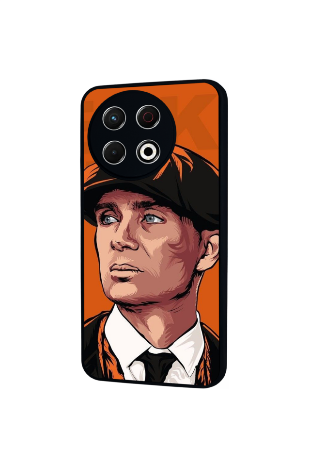 Tecno Spark 30 Pro Uyumlu Peaky Blinders Tasarımlı Glossy Premium Kılıf