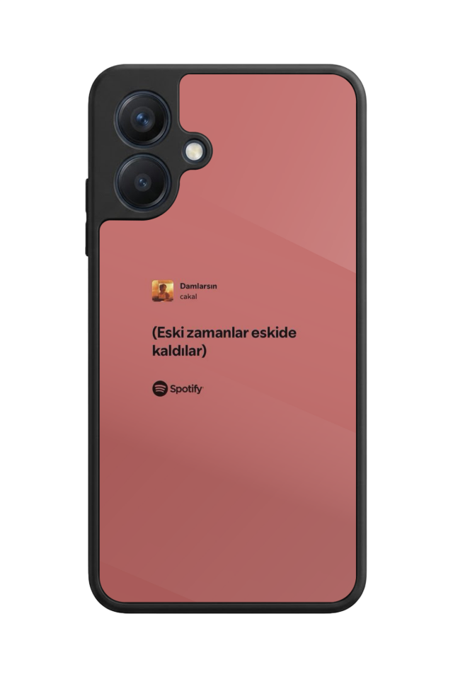 Samsung Galaxy A07 Uyumlu Sarki Sozleri Tasarımlı Glossy Premium Kılıf