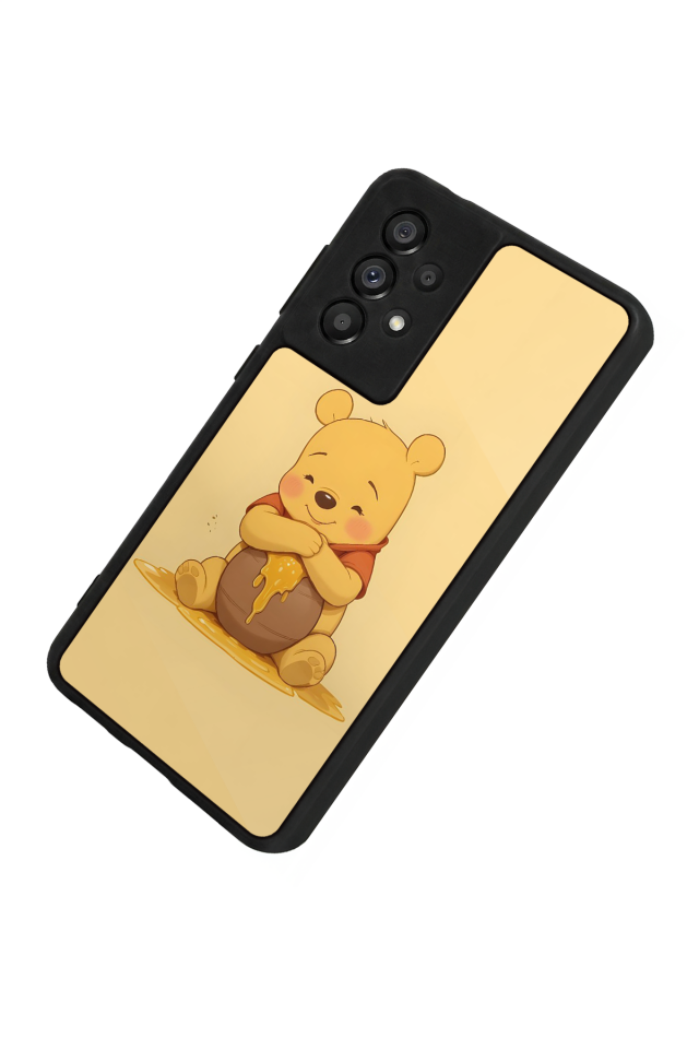 Samsung Galaxy A73 Uyumlu Winnie Tasarımlı Glossy Premium Kılıf