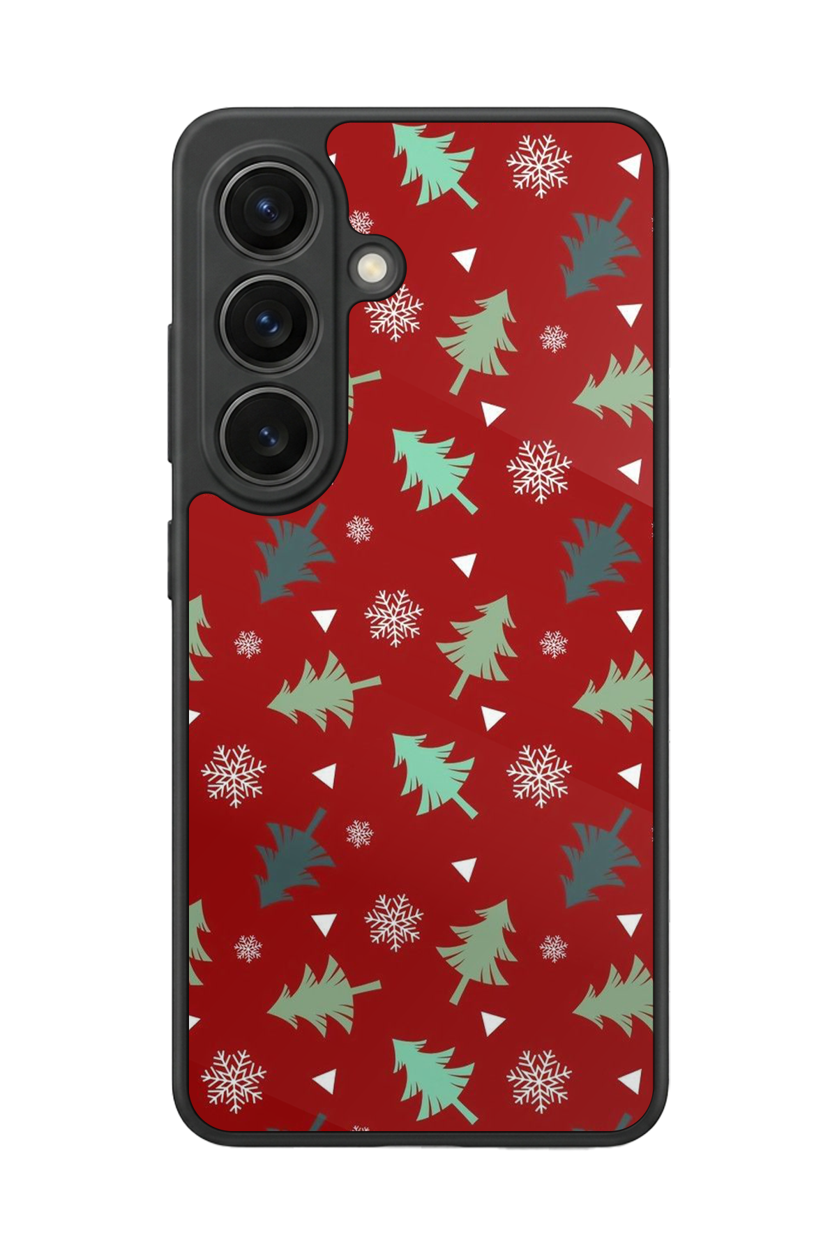 Samsung Galaxy S26 Uyumlu Yilbasi Christmas Tasarımlı Glossy Premium Kılıf