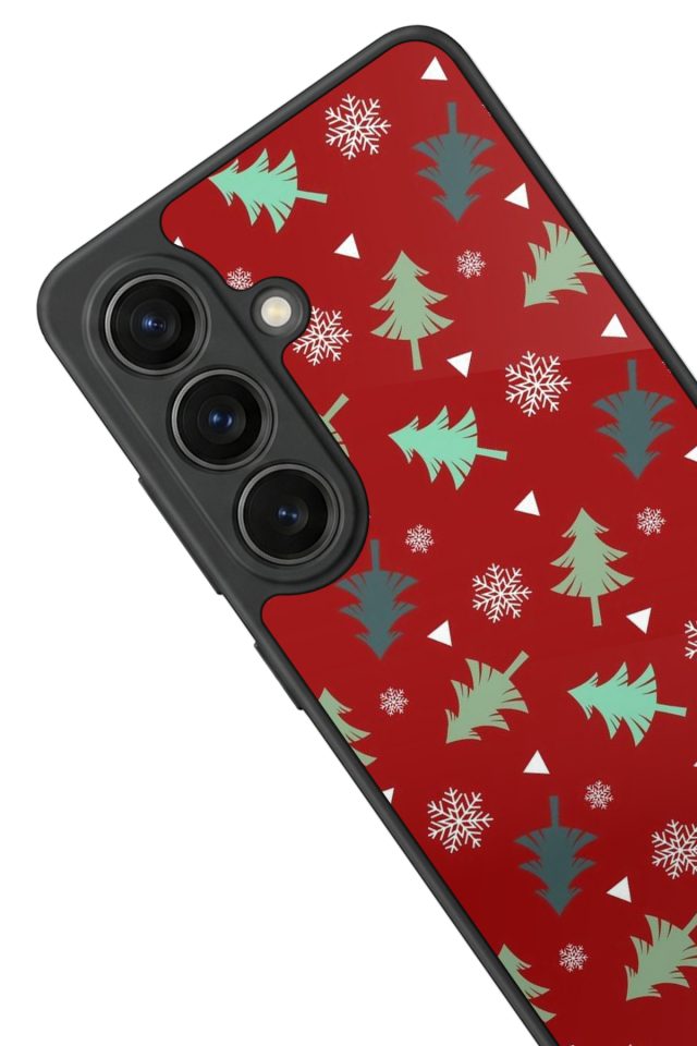 Samsung Galaxy S26 Uyumlu Yilbasi Christmas Tasarımlı Glossy Premium Kılıf