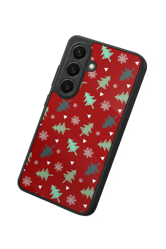 Samsung Galaxy S26 Uyumlu Yilbasi Christmas Tasarımlı Glossy Premium Kılıf