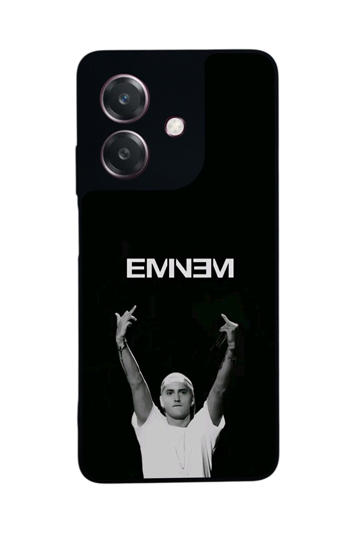 Oppo A3 5G Uyumlu Eminem Tasarımlı Glossy Premium Kılıf
