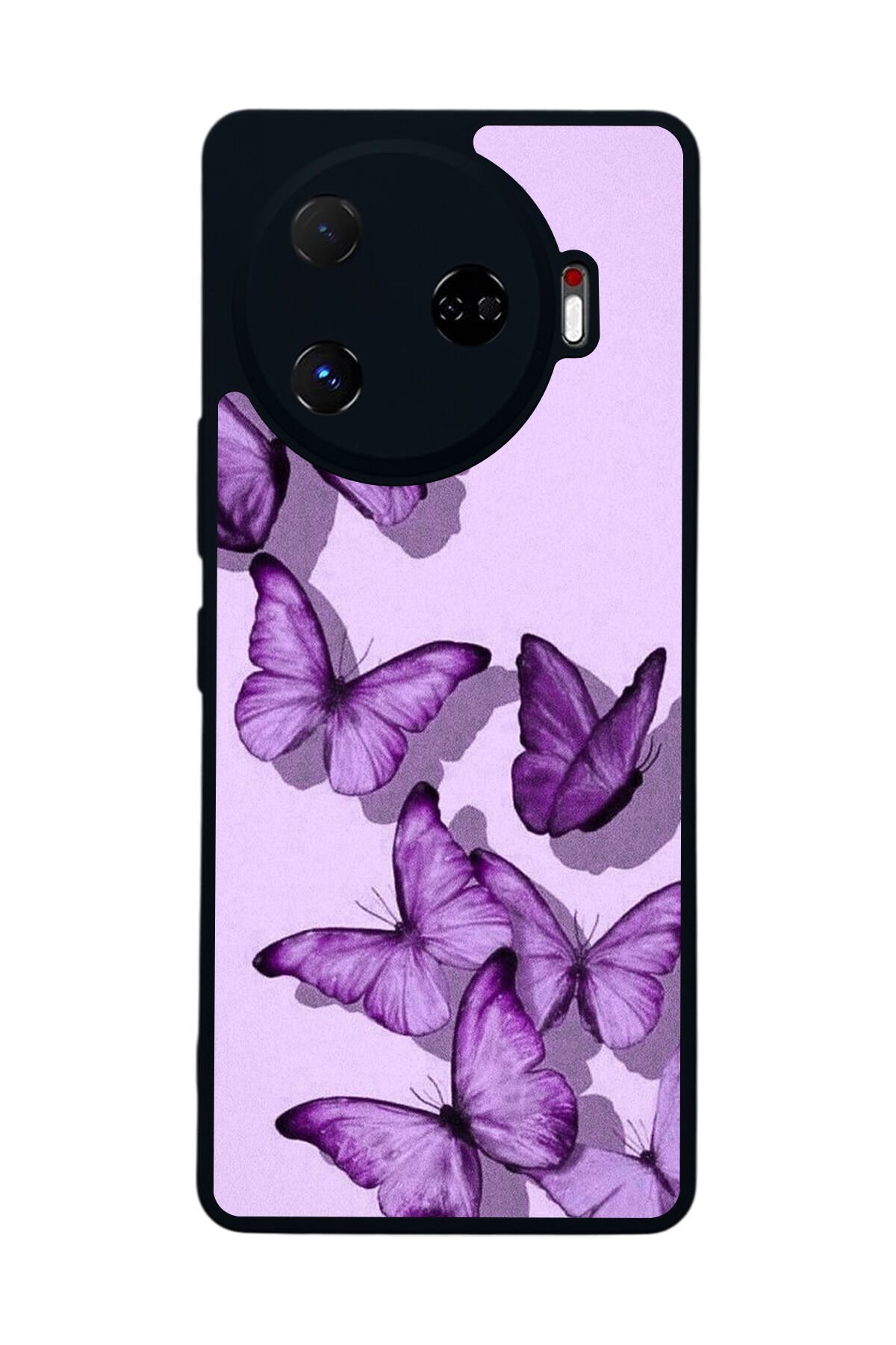 Tecno Camon 30 Pro Uyumlu Kelebek Tasarımlı Glossy Premium Kılıf