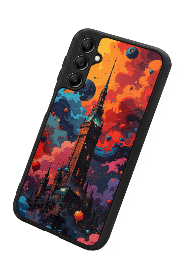 Samsung Galaxy A14 Uyumlu Abstract Tasarımlı Glossy Premium Kılıf
