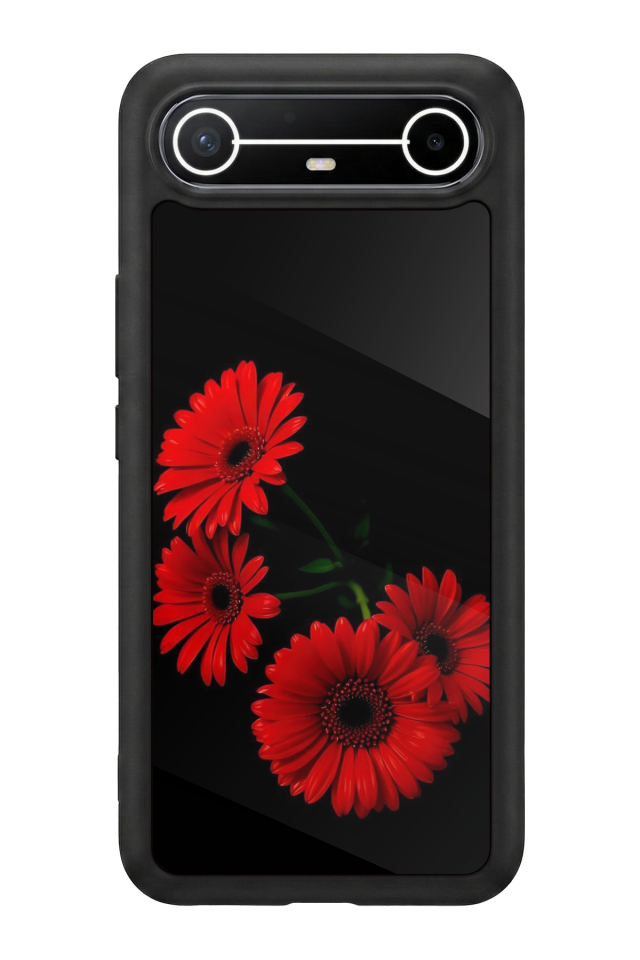 Tecno Spark Slim 5G Uyumlu Cicek Tasarımlı Glossy Premium Kılıf