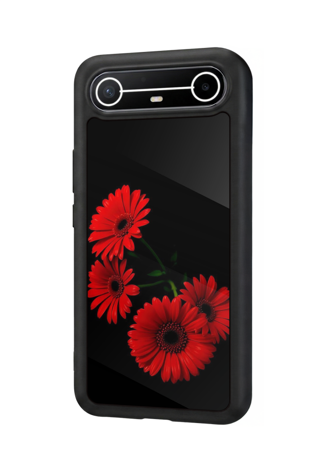 Tecno Spark Slim 5G Uyumlu Cicek Tasarımlı Glossy Premium Kılıf