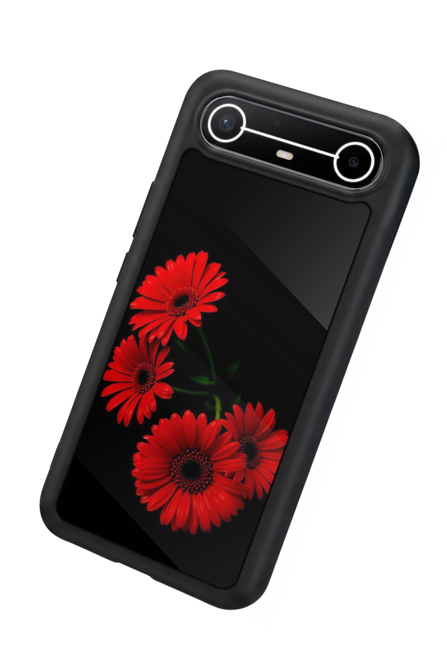 Tecno Spark Slim 5G Uyumlu Cicek Tasarımlı Glossy Premium Kılıf
