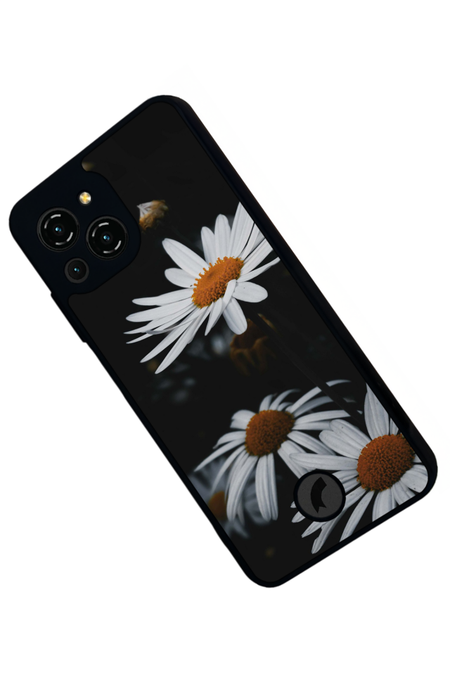 Reeder S23 Pro Max Uyumlu Cicek Tasarımlı Glossy Premium Kılıf