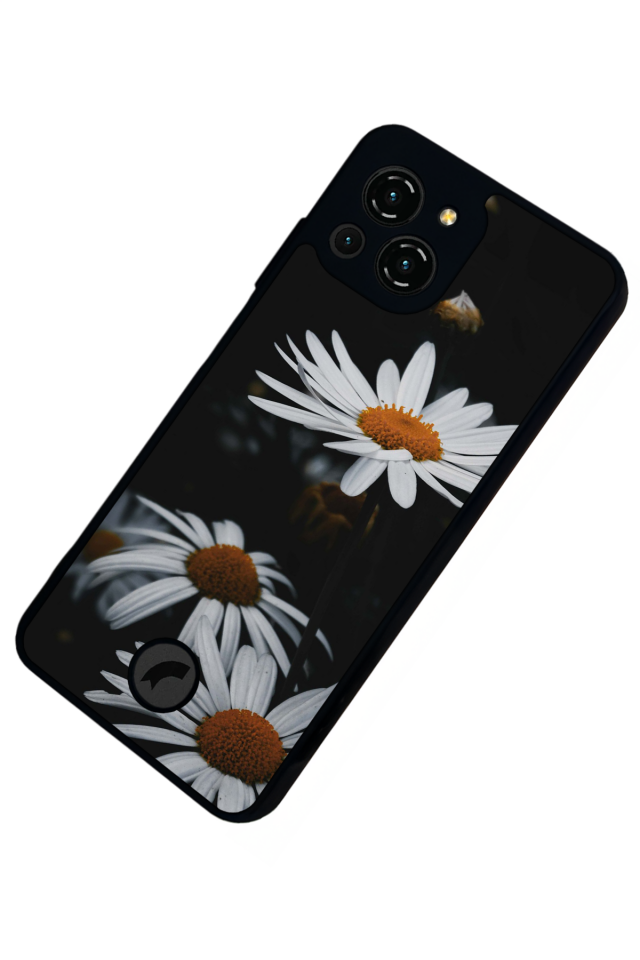 Reeder S23 Pro Max Uyumlu Cicek Tasarımlı Glossy Premium Kılıf