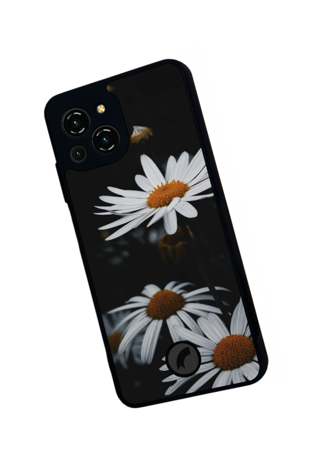 Reeder S23 Pro Max Uyumlu Cicek Tasarımlı Glossy Premium Kılıf