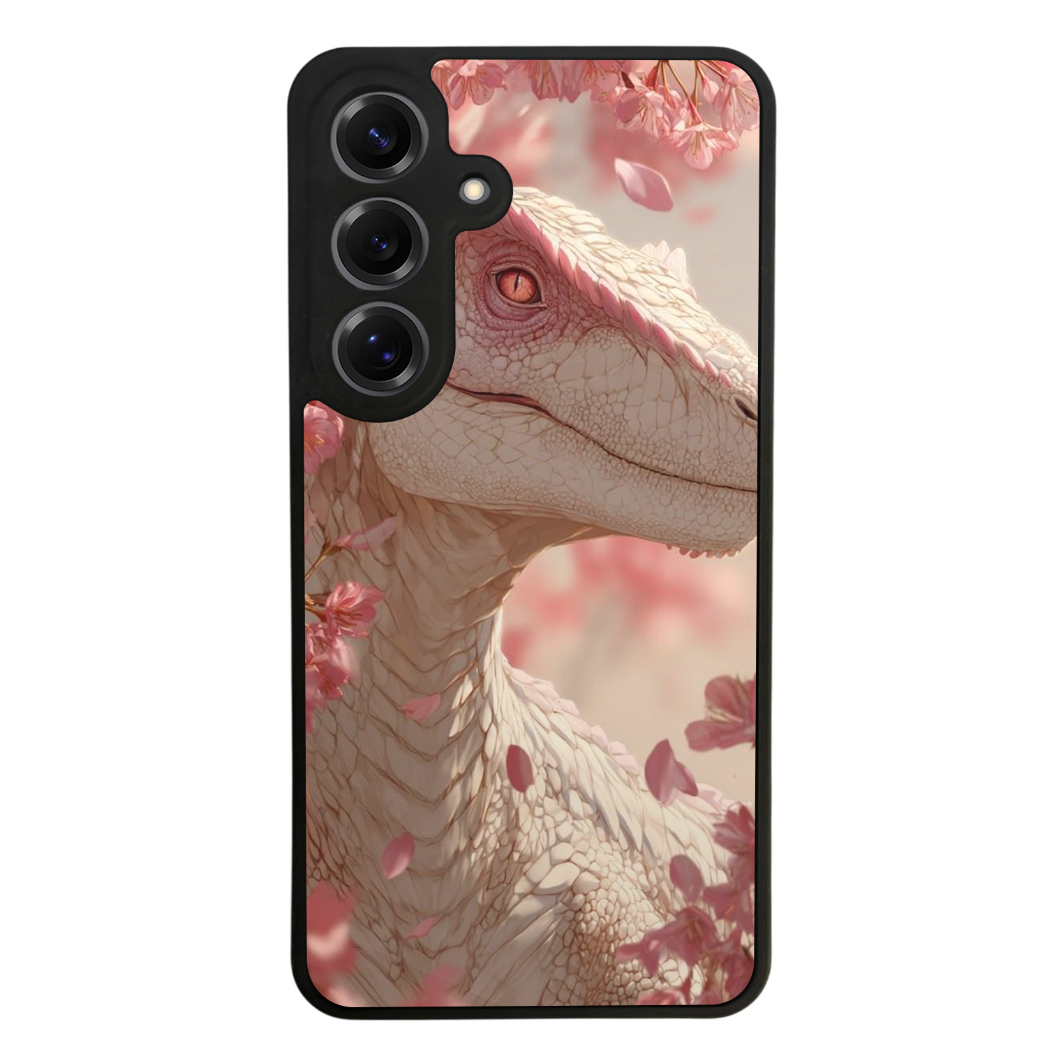 Samsung Galaxy S25 Uyumlu Dinazor Tasarımlı Glossy Premium Kılıf