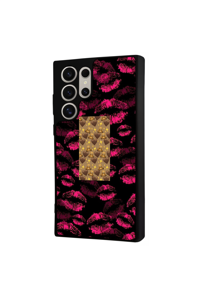 Samsung Galaxy S22 Ultra Uyumlu Dudak Tasarımlı Glossy Premium Kılıf