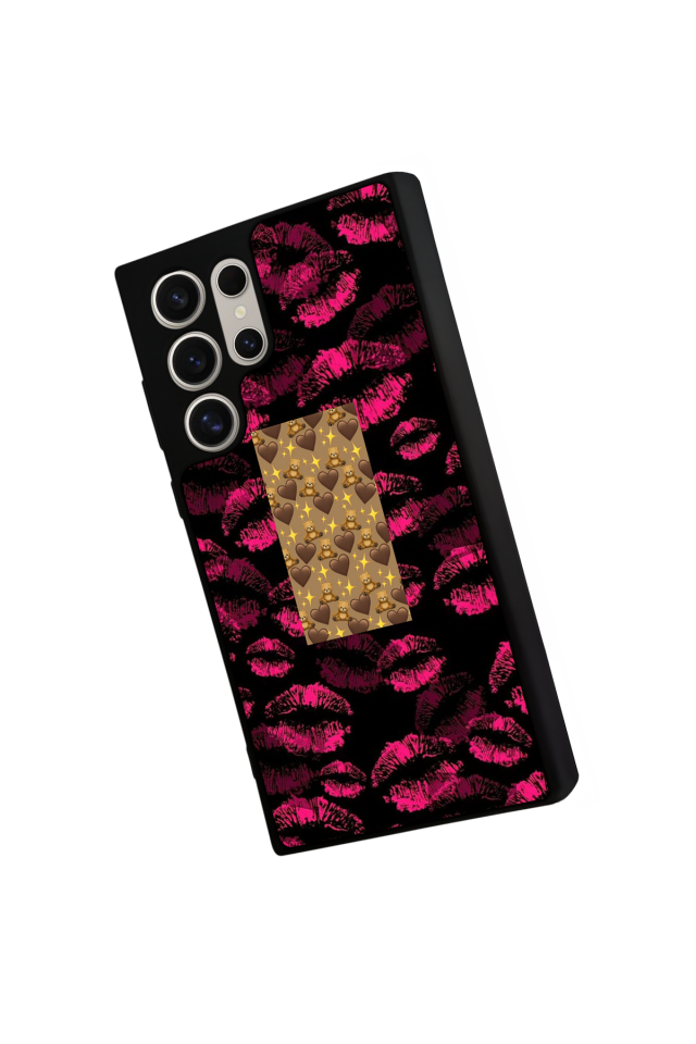 Samsung Galaxy S22 Ultra Uyumlu Dudak Tasarımlı Glossy Premium Kılıf