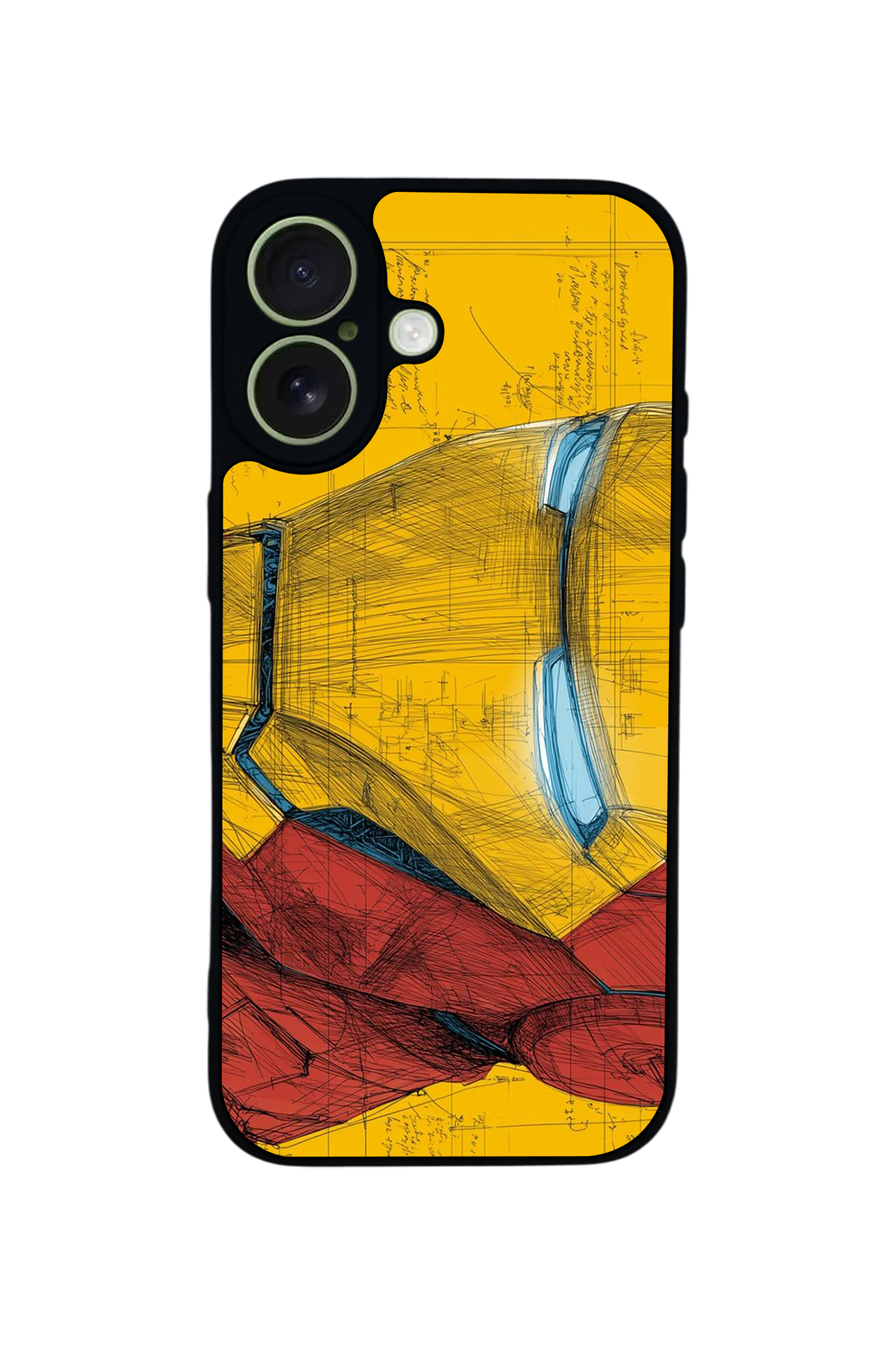 iPhone 17 Uyumlu  Iron Man ( Demir Adam ) Tasarımlı Glossy Premium Kılıf