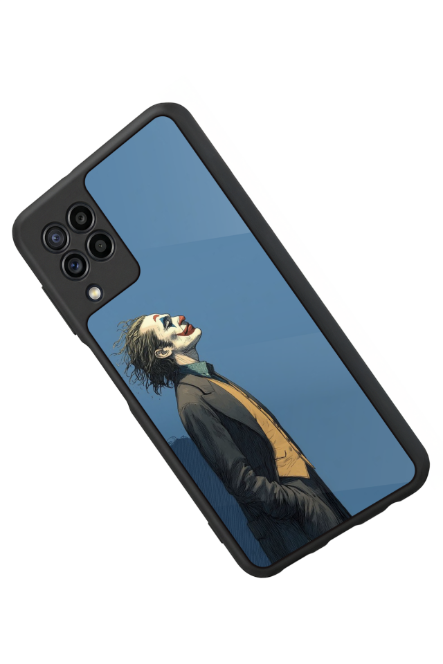Samsung Galaxy M32 Uyumlu Joker Tasarımlı Glossy Premium Kılıf