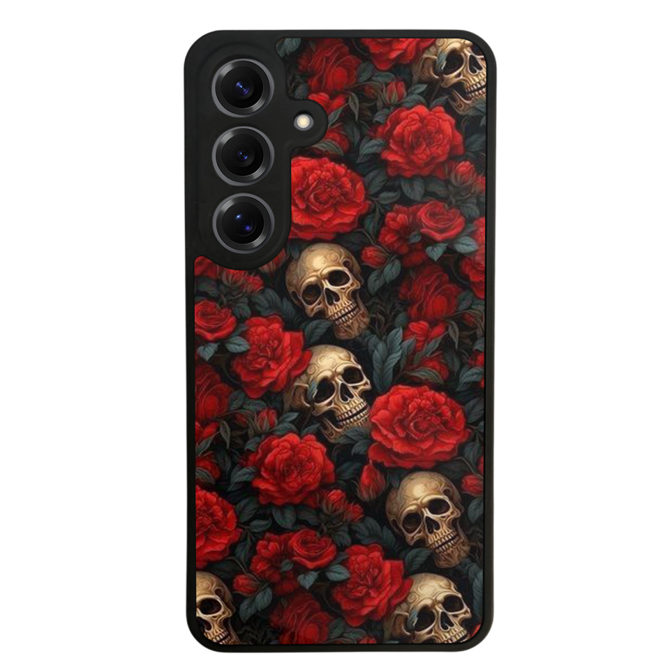 Samsung Galaxy S25 Uyumlu KuruKafa Tasarımlı Glossy Premium Kılıf