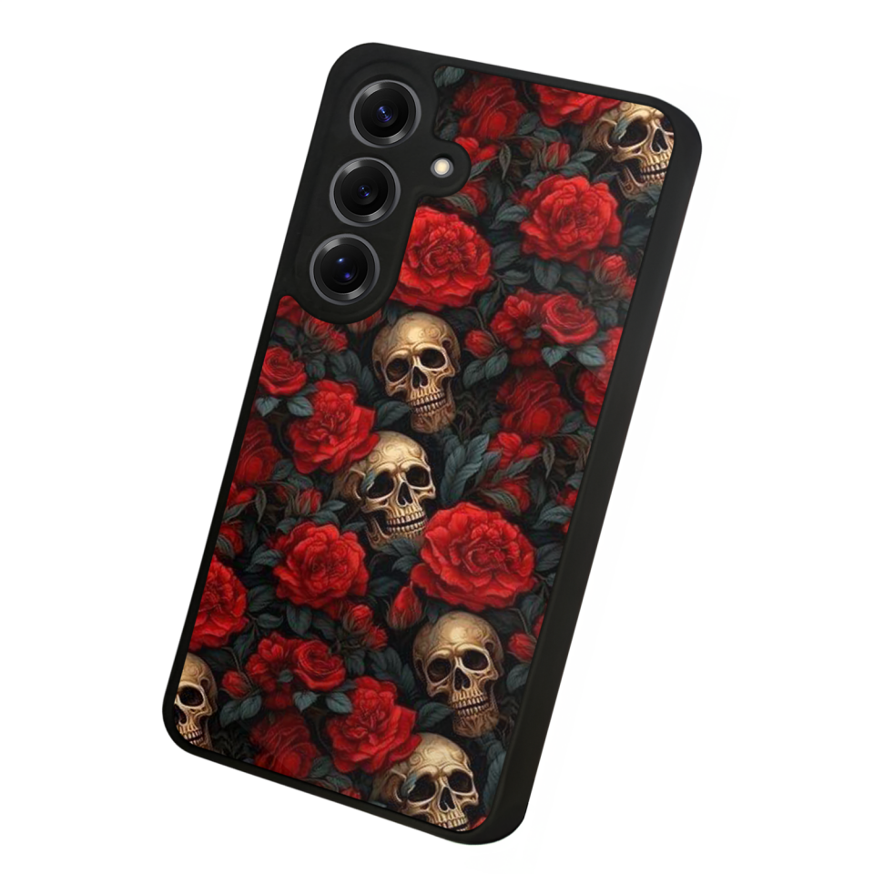 Samsung Galaxy S25 Uyumlu KuruKafa Tasarımlı Glossy Premium Kılıf