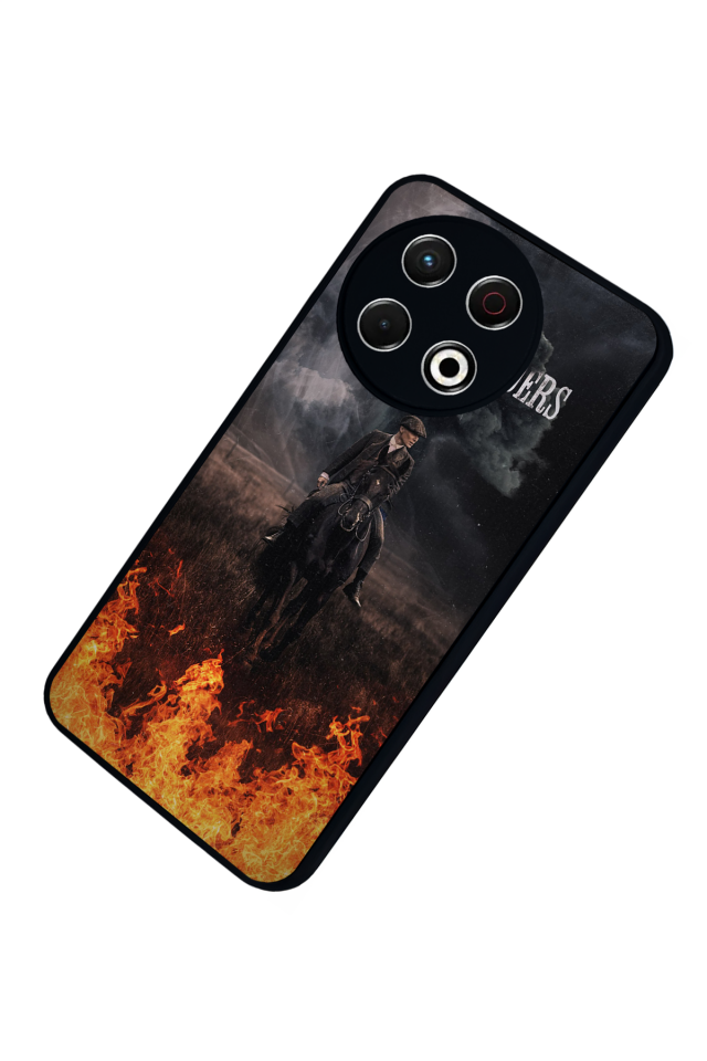 Tecno Spark 30 Pro Uyumlu Peaky Blinders Tasarımlı Glossy Premium Kılıf